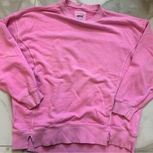 Aerie Soft Pink Crewneck Sweatshirt